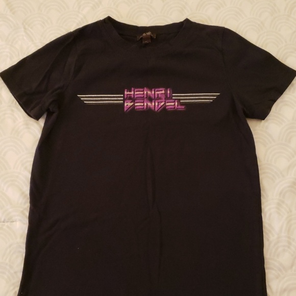 T-shirt Henri Bendel Femme – Blanc, Logo, édition Limitée, Taille S